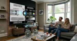 A comparison chart helping buyers choose between budget-friendly upscaled projectors and premium true 4K models.